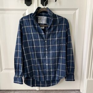 NWOT Frank & Eileen, Eileen Shirt, Flannel, Size XS